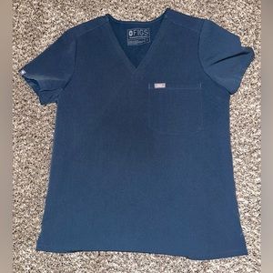 Figs Catarina scrub top size S in color dark harbor